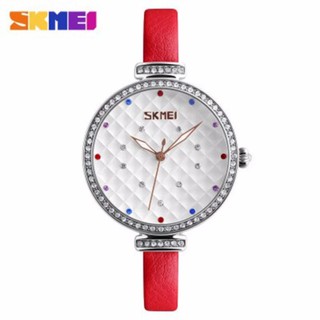 Đồng hồ nam dây da Skone 9142