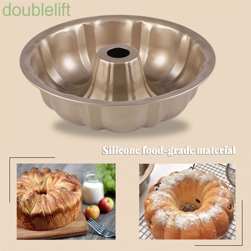 Khuôn làm bánh hình quả bí ngô bằng thép carbon không dính tiện lợi