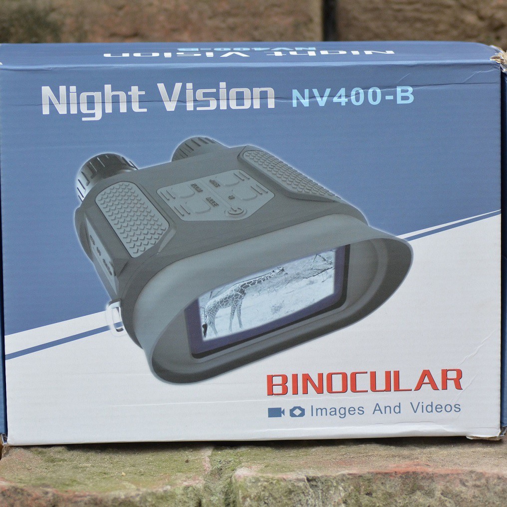 Ống nhòm hồng ngoại 2 mắt Night vision NV-400B cao cấp chính hãng quân sự mini giá rẻ chuyên dụng nhìn đêm