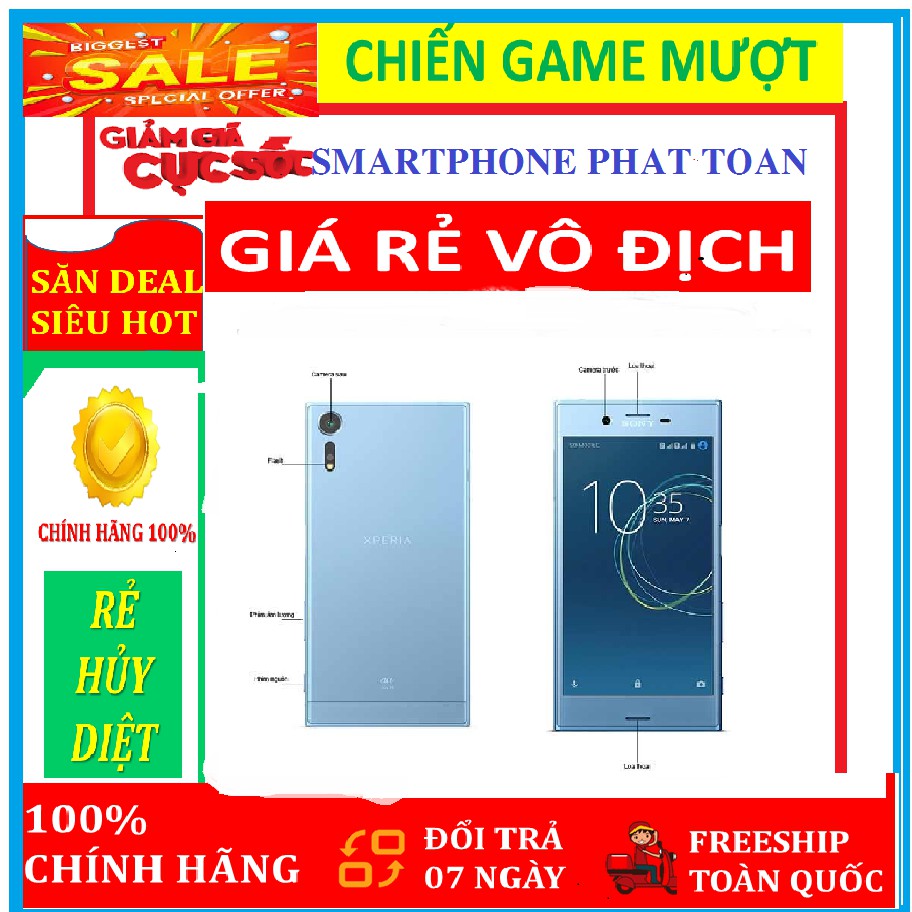 [Sale rẻ Hủy Diệt] điện thoại Sony Xperia XZs ram 4G/32G mới Chính Hãng - chơi Game mượt