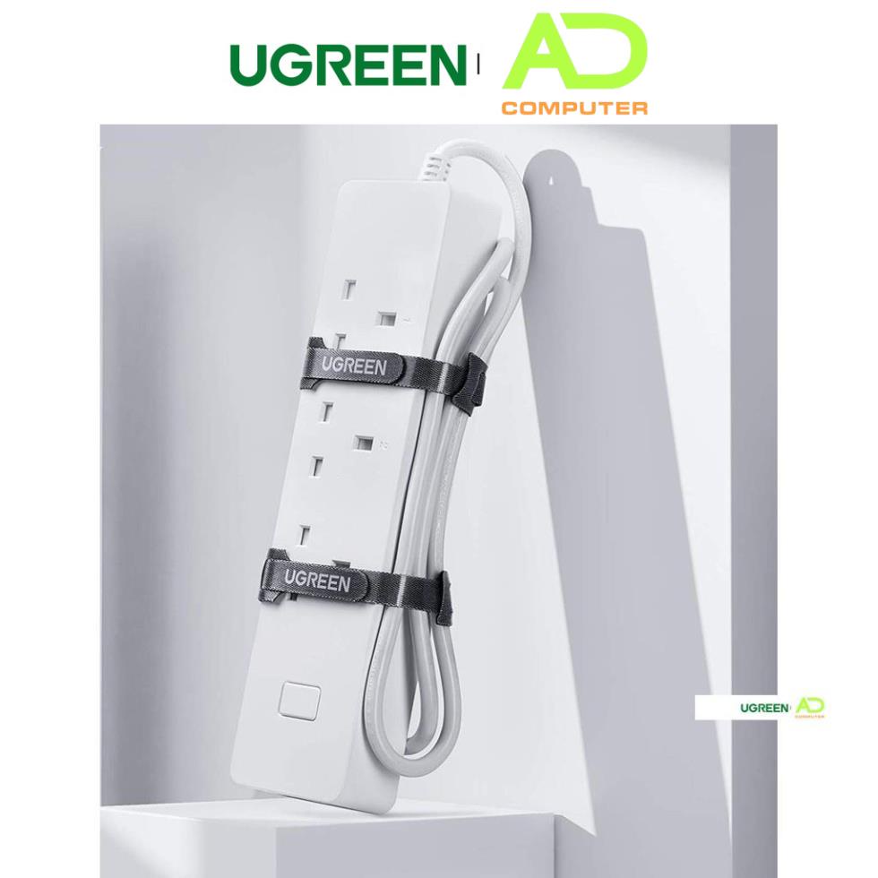 Dây dán tiện lợi UGREEN 50370 Velcro làm gọn dây sạc, dây tai nghe, dây máy tính...dài 14cm