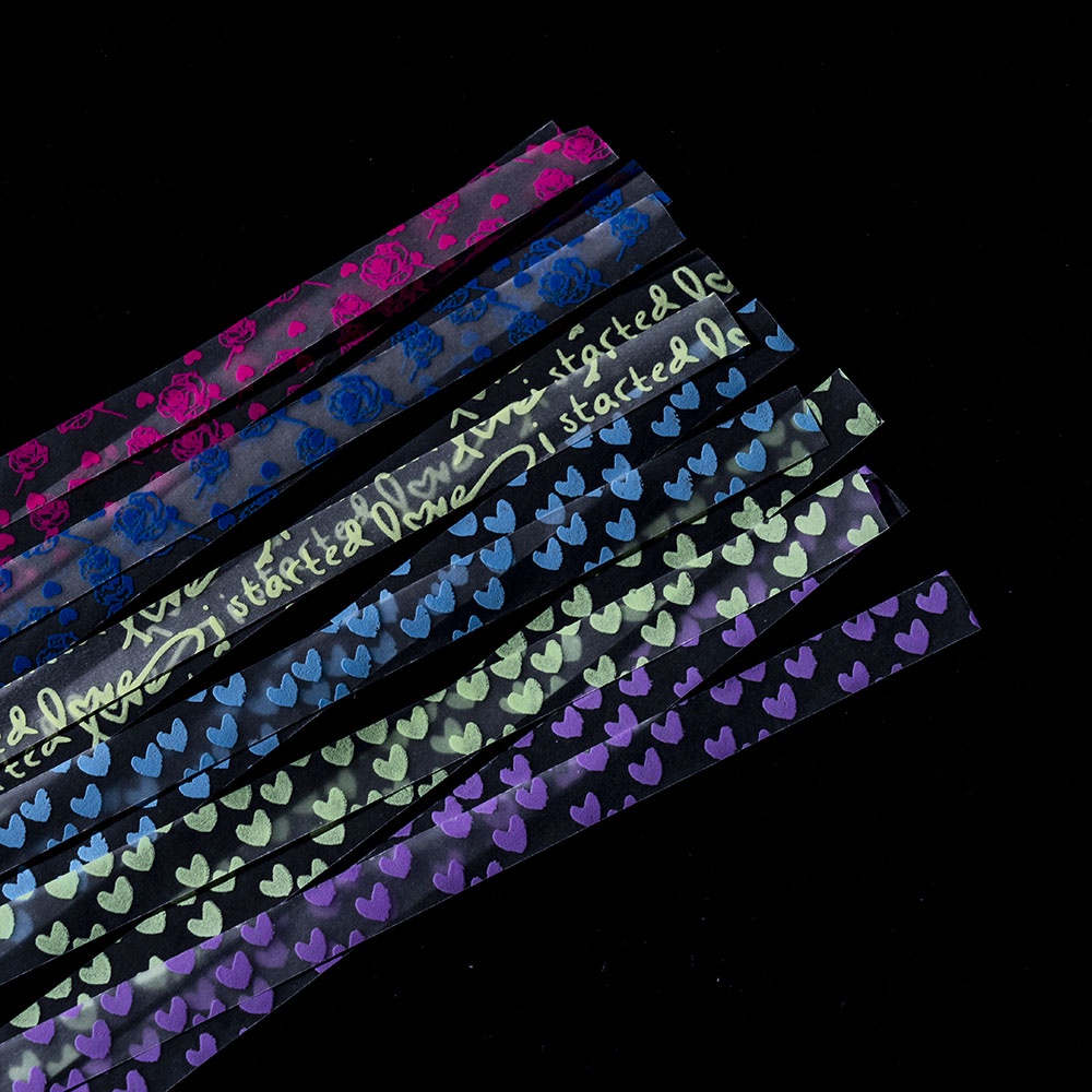 Bộ 30 Giấy Xếp Sao Phát Sáng Màu Ngẫu Nhiên