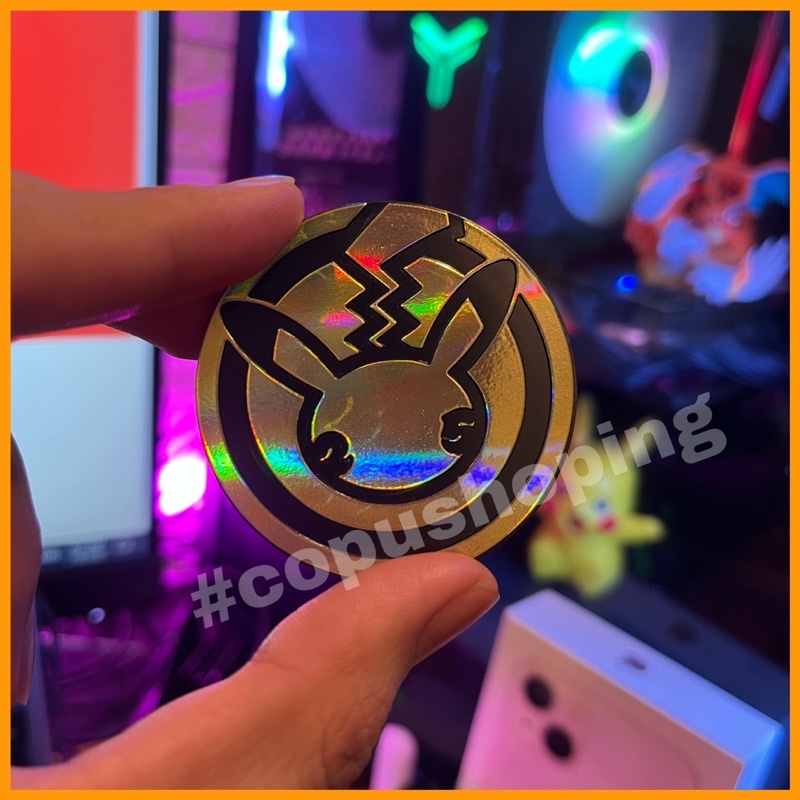 Huy hiệu Pokémon lưu niệm 25th Pokemon TCG anniversary