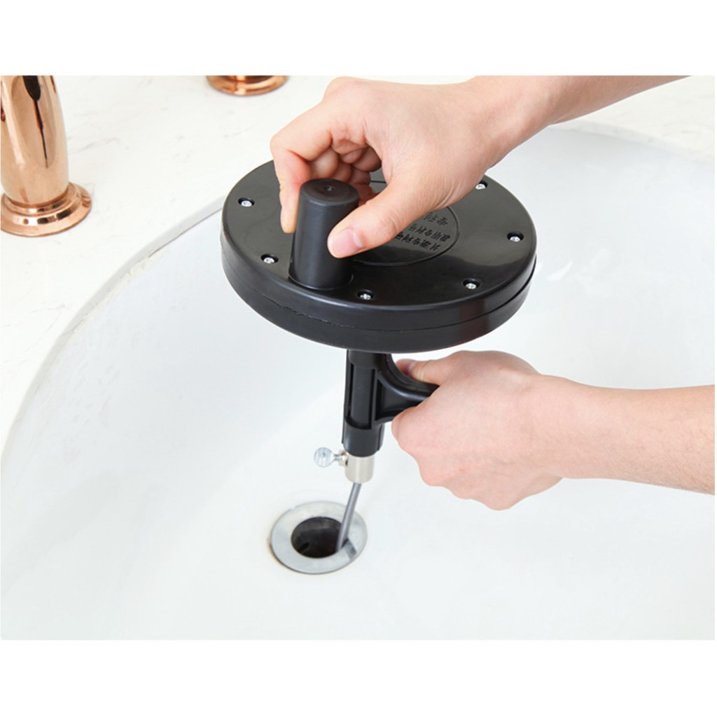 Dụng cụ vệ sinh cống vệ sinh đường ống Lavabo bằng dây lò xo độ dài 15m - HanruiOffical