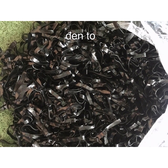 100g chun buộc tóc nữ dây thun buộc tóc giá rẻ nhiều màu sắc