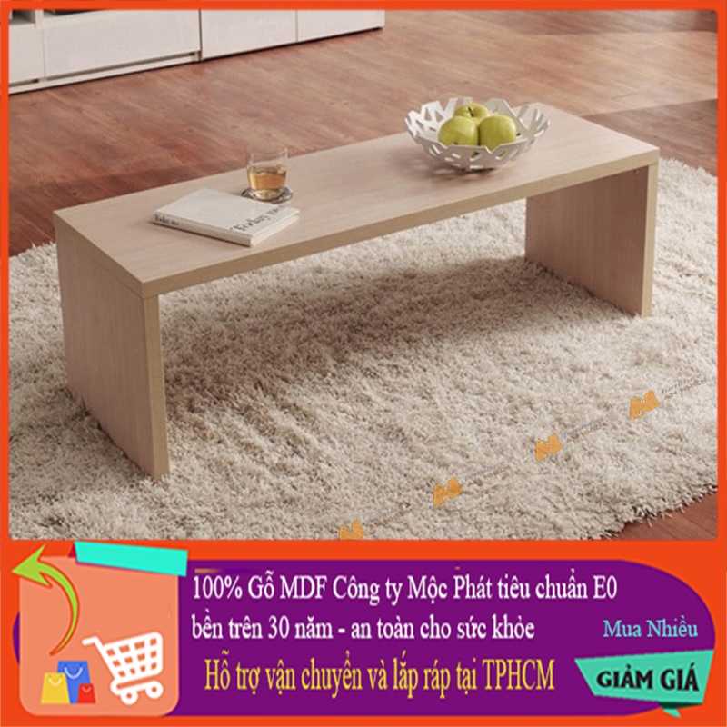 Made in VN - Bàn Gỗ phòng khách hình chữ U - gỗ mdf 17mm công ty Mộc Phát độ bền trên 30 năm AN081