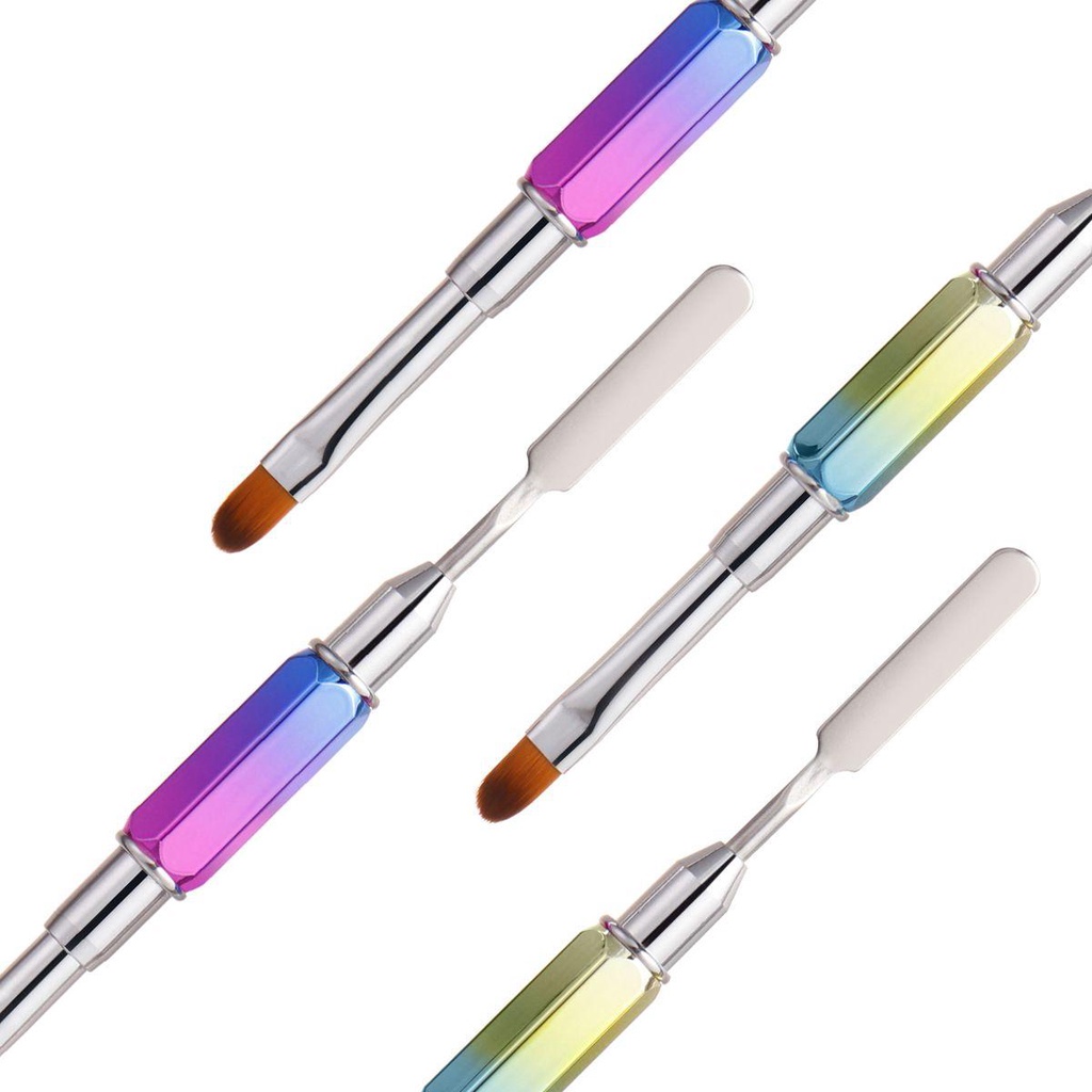 OCEANMAP Cọ Hai Đầu Dùng Trang Trí Móng Tay Nghệ Thuật Thời Trang