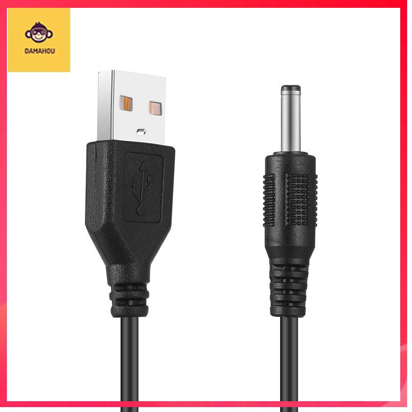 USB 2.0 A LOẠI NAM ĐẾN 3,5 mm Nguồn DC Đầu nối thùng đầu nối Cáp 5v