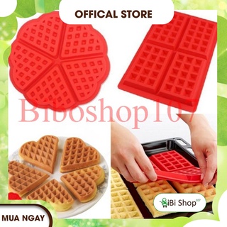 💥💧[Siêu rẻ] 🎶Khuôn silicon làm bánh quế, socola hình tim🎶