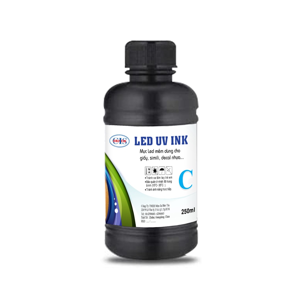 Mực LED UV - 250ML - Mêm - EPSON L805 - l1800