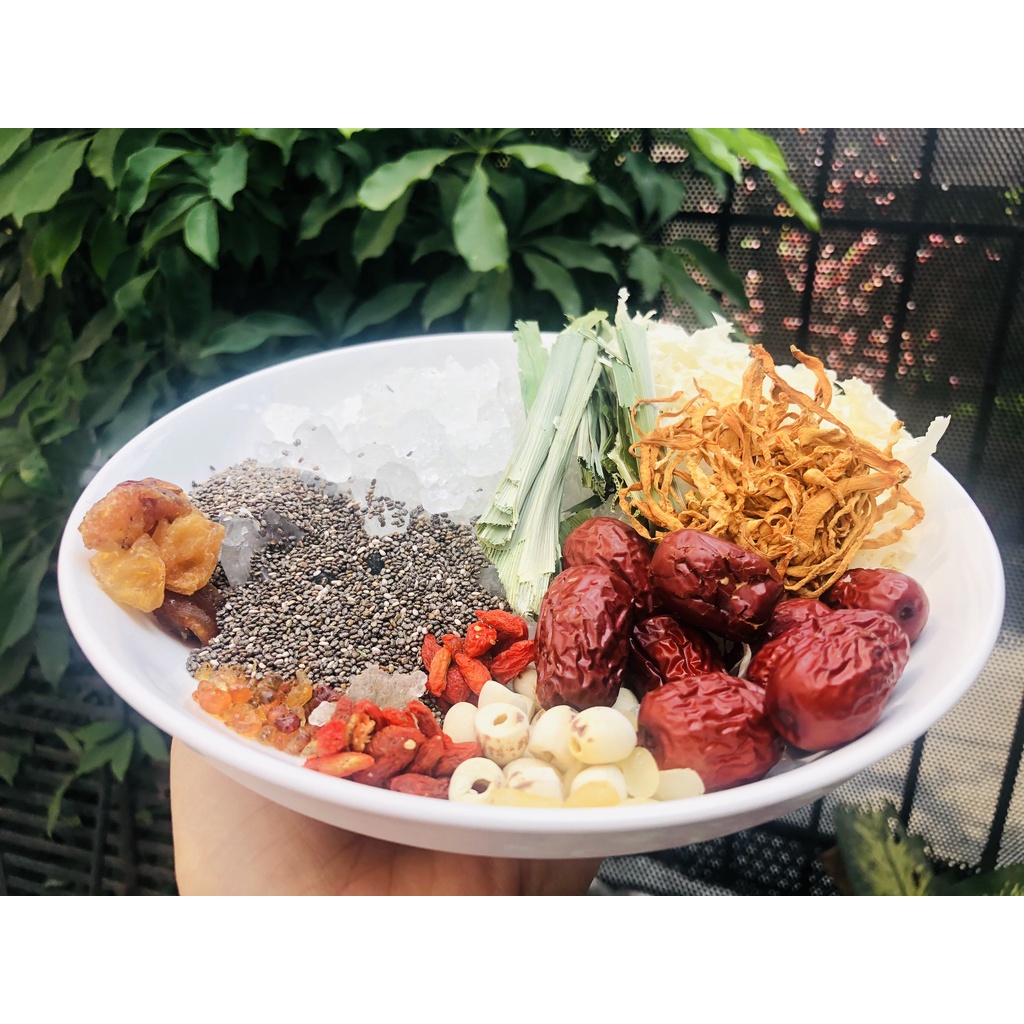 Set chè dưỡng nhan tiện lợi