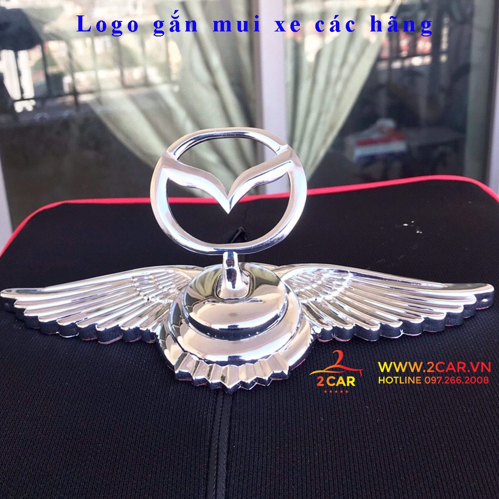 Logo gắn mui xe ô tô hãng Mazda