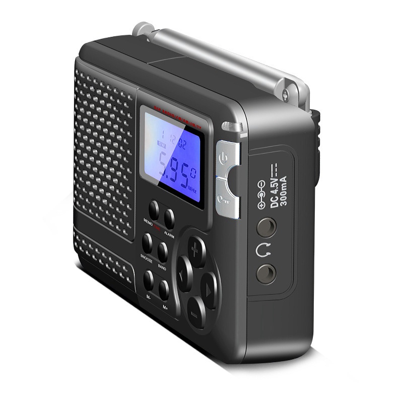 Radio phát thanh Am / Fm / Sw / Tv đủ băng tầng 50 / 60hz) dùng 3 viên pin AAA