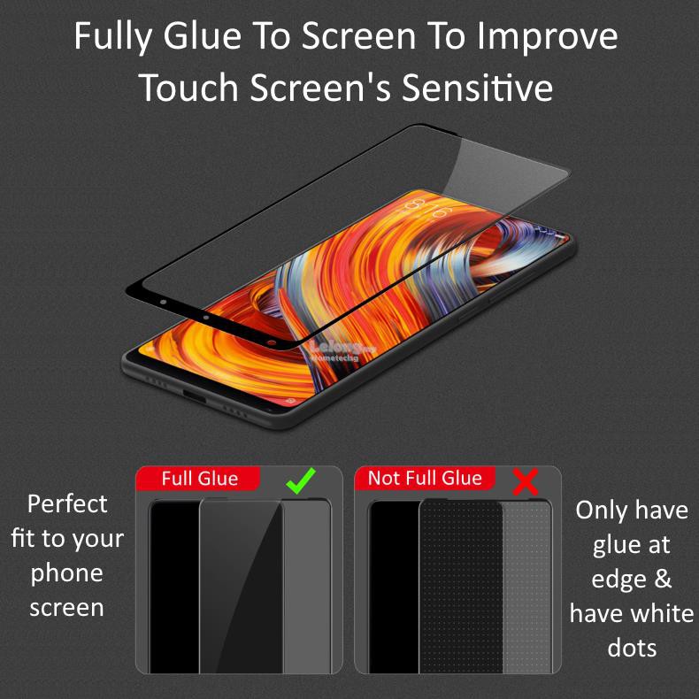 [FULL KEO] Kính CL Xiaomi MI MIX 2/ Mi MIX 2S Cường Lực 2.5D FULL màn