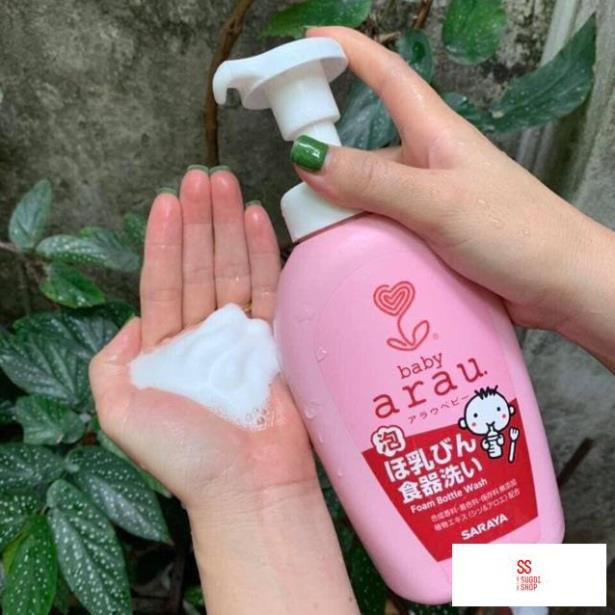 Nước Rửa Bình Sữa Arau Baby 500ml