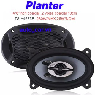 LOA CỬA OTO HÌNH OVAL 4" X 6''