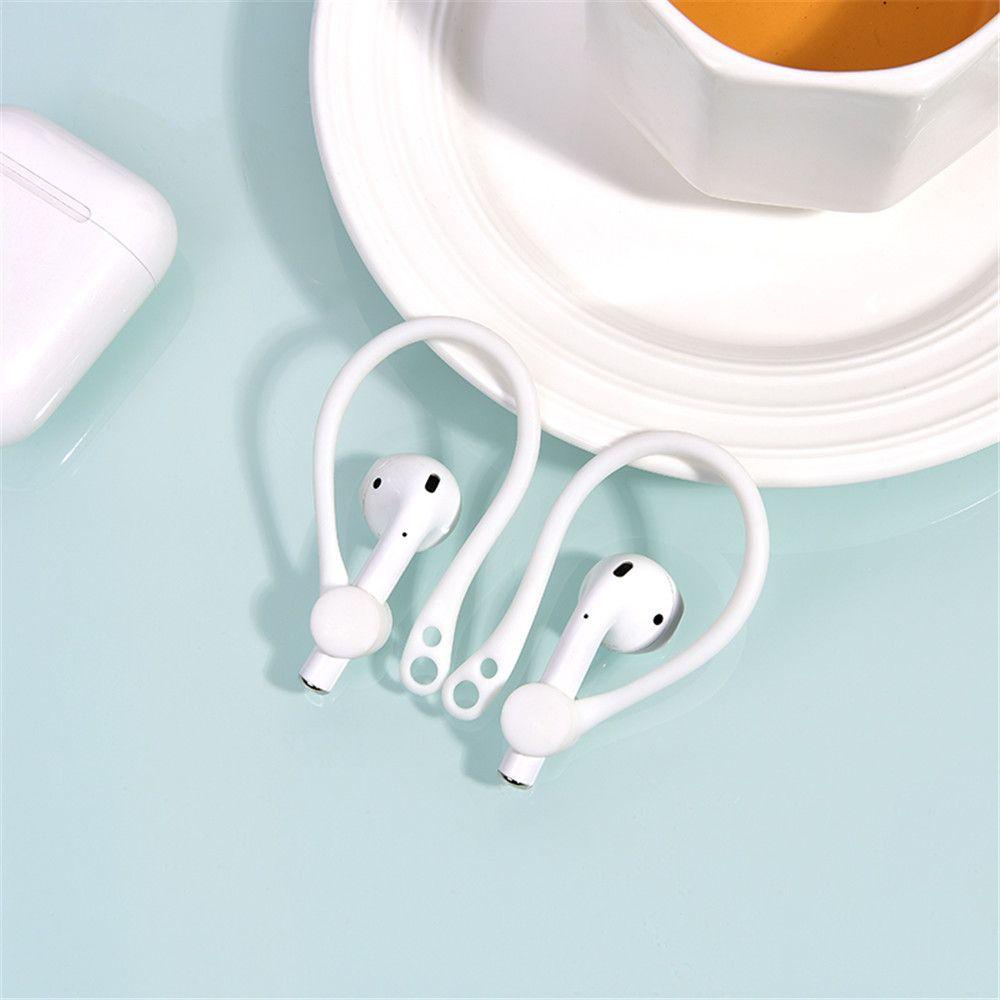 MYRONGVN 1 Cặp Móc Tai Nghe Bằng Silicon Nhẹ Bảo Vệ Cho Apple AirPods