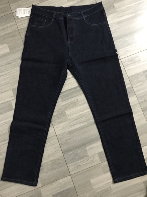 Quần bò nam jeans nam trung niên có size to cho người 100 kg