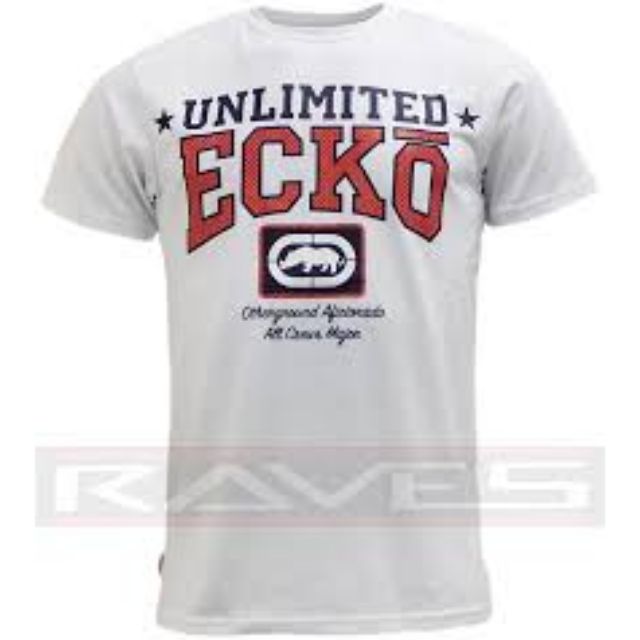 Áo thun ecko trắng y ảnh EK5667