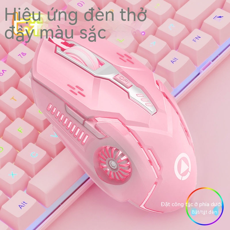 Chuột Không Dây Chơi Game Dễ Thương Có Thể Sạc Lại | BigBuy360 - bigbuy360.vn