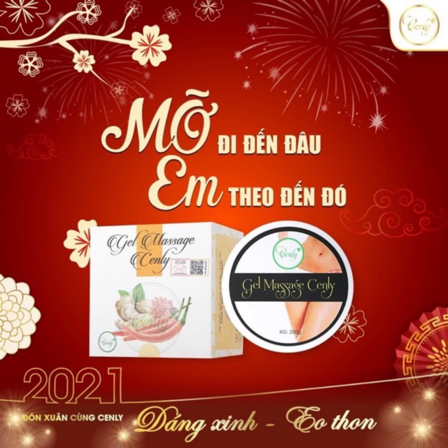 Loại mỡ vùng bụng bắp tay bắp chân nhanh chóng GEL TAN MỠ CENLY