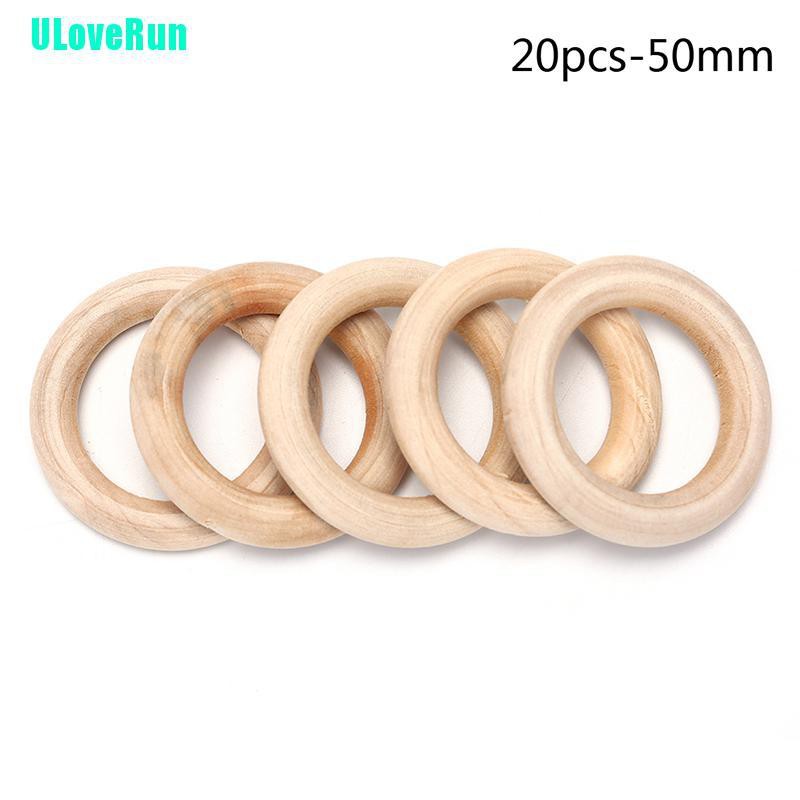 1 Túi Hạt Gỗ Tròn Tự Nhiên Dùng Làm Trang Sức DIY