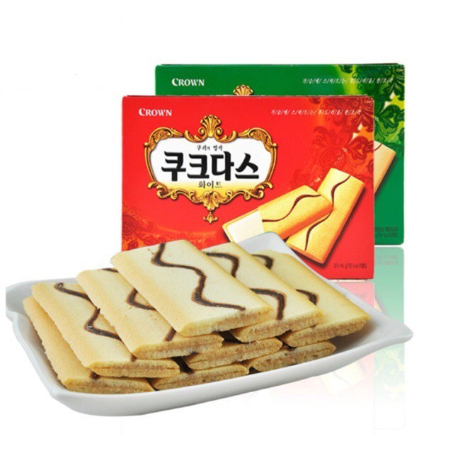 Bánh CROWN Hàn Quốc 288g (coffee/vani)
