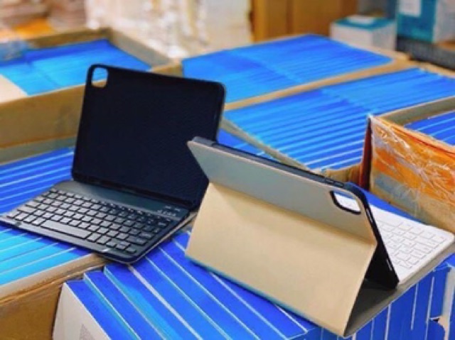 Bao Da Kèm Bàn Phím Không Dây Bluetooth Ipad air 9.7 / 10.2 / 10.5 / Pro 11 2018 2020