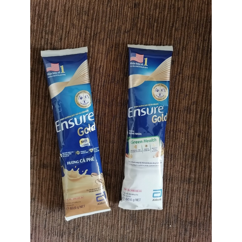 10 Gói Ensure Gold 60,6g/1 gói