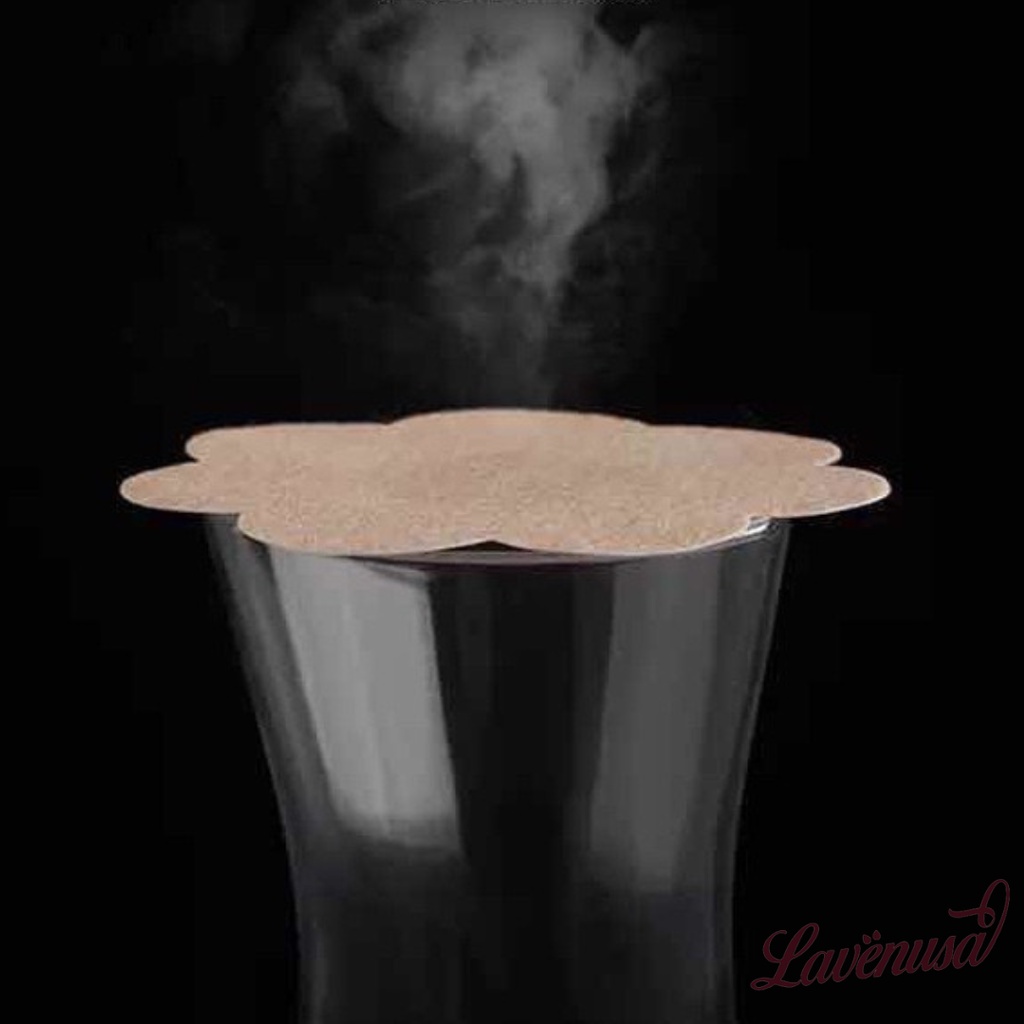 Miếng dán ngực nhũ hoa lụa giấy hình hoa tiện lợi hộp 60 miếng LAVENUSA AL64