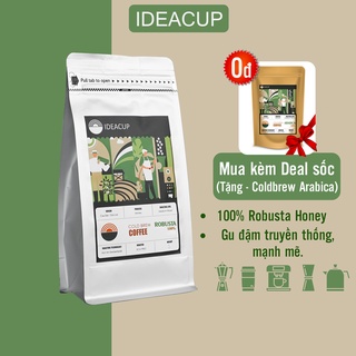 Cà phê coldbrew túi lọc Robusta Honey nguyên chất 100% vị truyền thống, đậm mạnh từ Ideacup coffee