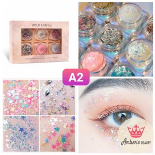 Set 6 hủ nhũ mắt Hold Live cực đẹp