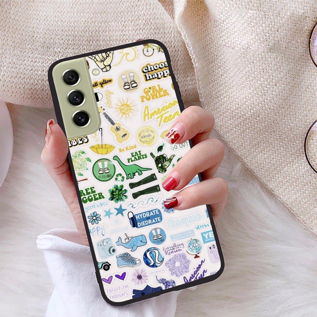 Ốp lưng Samsung Galaxy S21 FE viền dẻo TPU BST Phong Cách Freedom