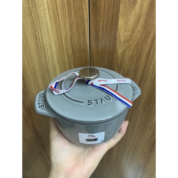 Nồi Staub gohan 12cm màu xám