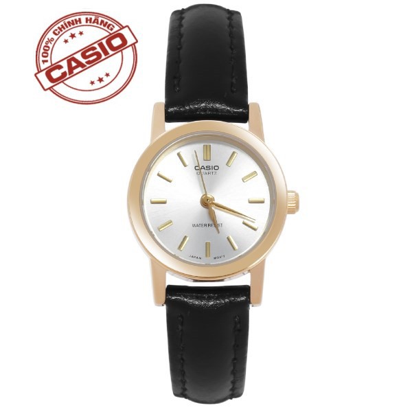 Đồng hồ nữ dây da Casio chính hãng Anh Khuê LTP-1095Q-7A