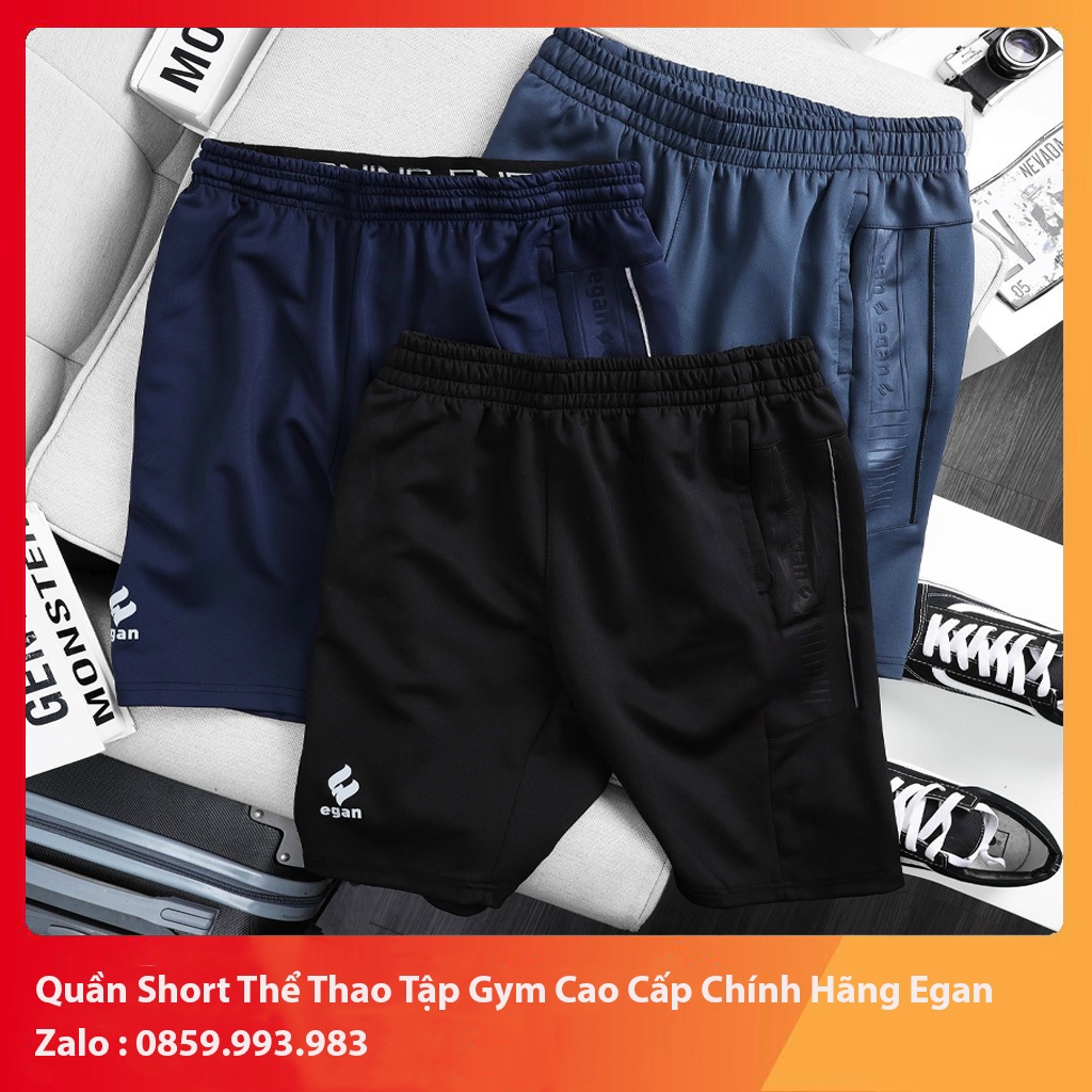 Quần Short Thể Thao Nam Thun Poly 4 Chiều Cao Cấp [ SP06 ]