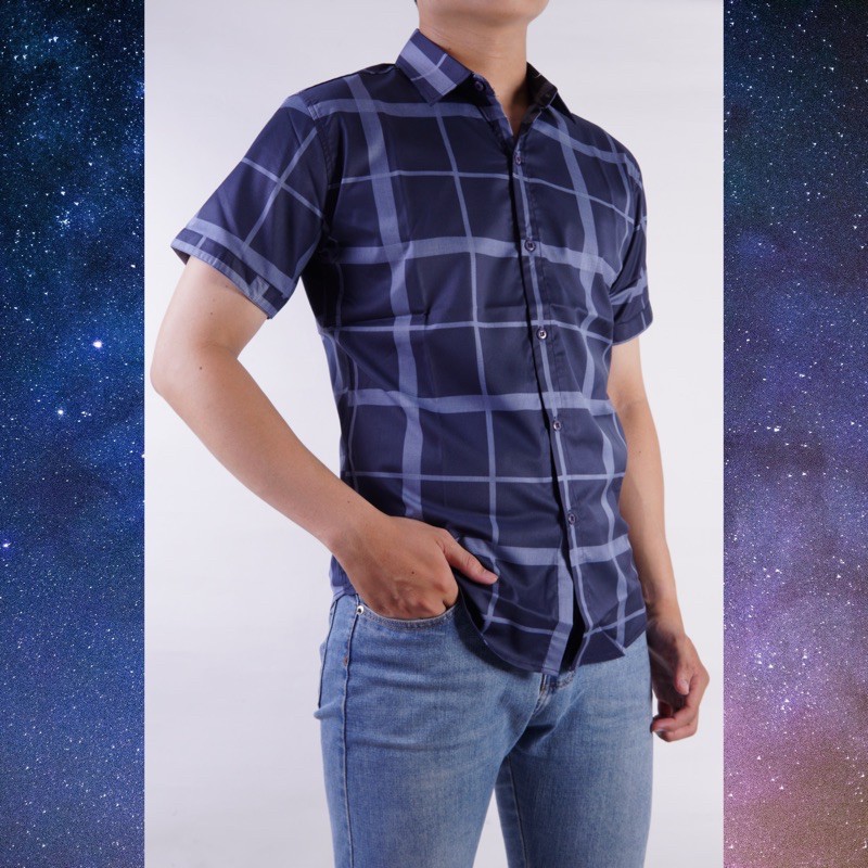 Áo sơ mi caro nam BIGSIZE < 120kg (2XL-8XL)