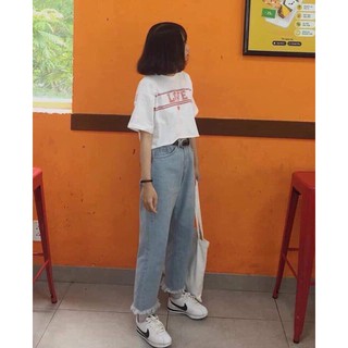 ☀️Áo Croptop Tay Lỡ Love