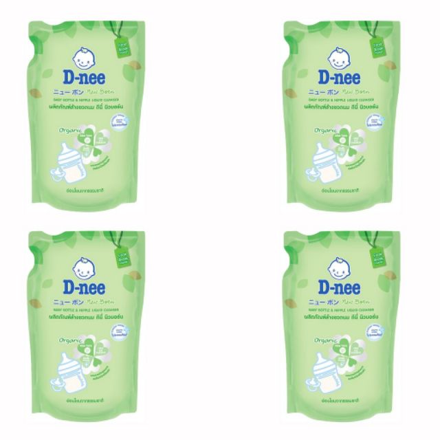 Nước rửa bình Dnee Oganic mẫu mới 2018 (túi 600ml)