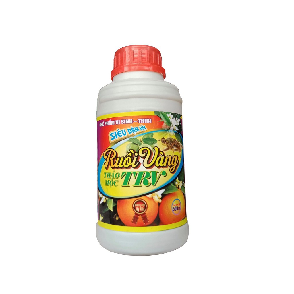 Chế Phẩm Vi Sinh Xua Đuổi Ruồi Vàng Siêu Đậm Đặc " Ruồi vàng thảo mộc" 500ml