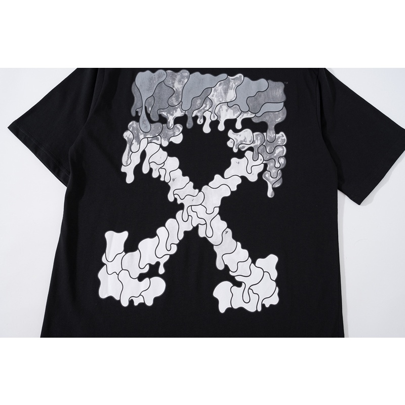 Áo Thun Tay Ngắn In Logo OFF White Thời Trang Cổ Điển