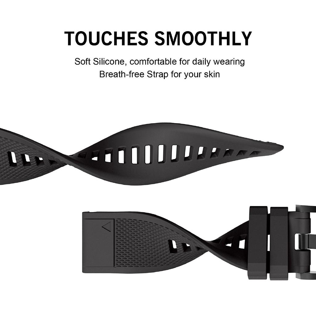 Dây đeo silicon cho đồng hồ Garmin Instinct