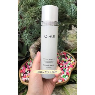 Sữa Dưỡng OHui Trắng Full 130ml Căng Bóng Da Tinh Thể Tuyết Vỏ Hộp Đầy Đủ_LyLyOHui