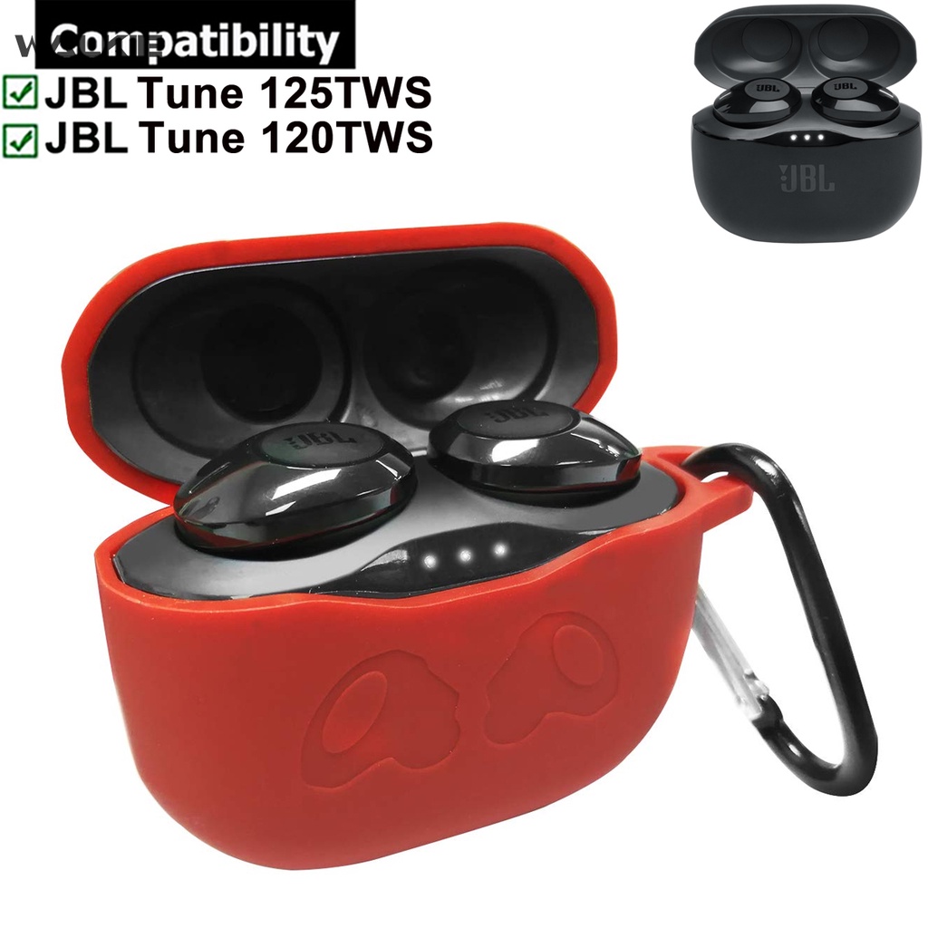 Vỏ Bảo Vệ Hộp Sạc Tai Nghe JBL Tune 120TWS 125TWS TWS Bằng Silicone Chống Sốc