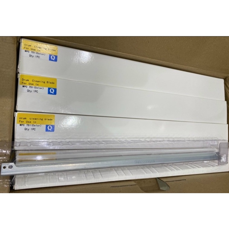 Gạt sáp nến  - Gạt mực  máy photocopy ricoh MPC751/C651/C6502/C8002/C7502 Cleaning Blade/Drum