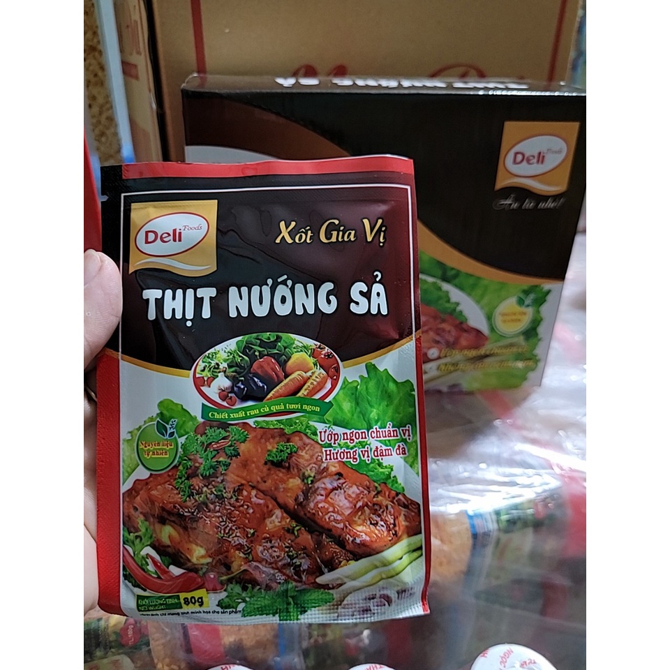 THỊT NƯỚNG SẢ 80G