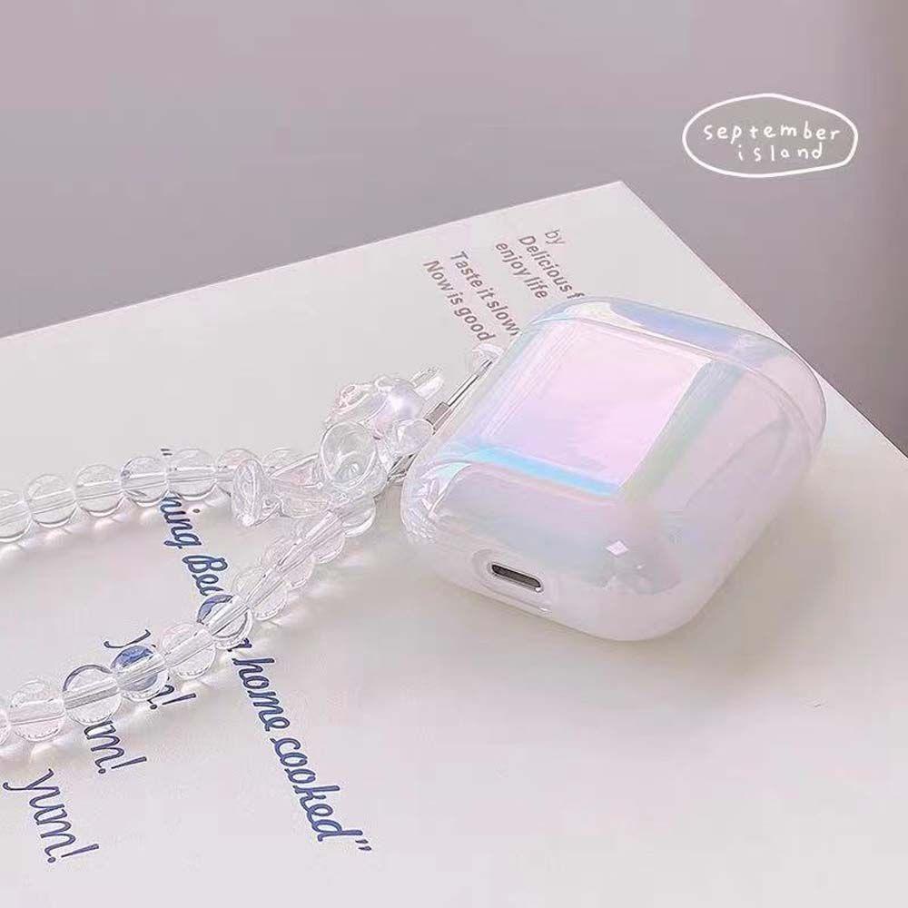 Mmluck Vòng Tay Màu Laser Họa Tiết Gấu / Bướm / Trái Tim Dễ Thương Trang Trí Balo Đi Học