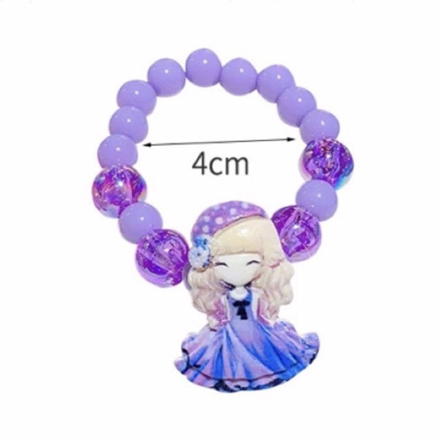 Lắc tay, vòng tay ngọc hoạ tiết hoạt hình đáng yêu cho bé - TiNa’s House