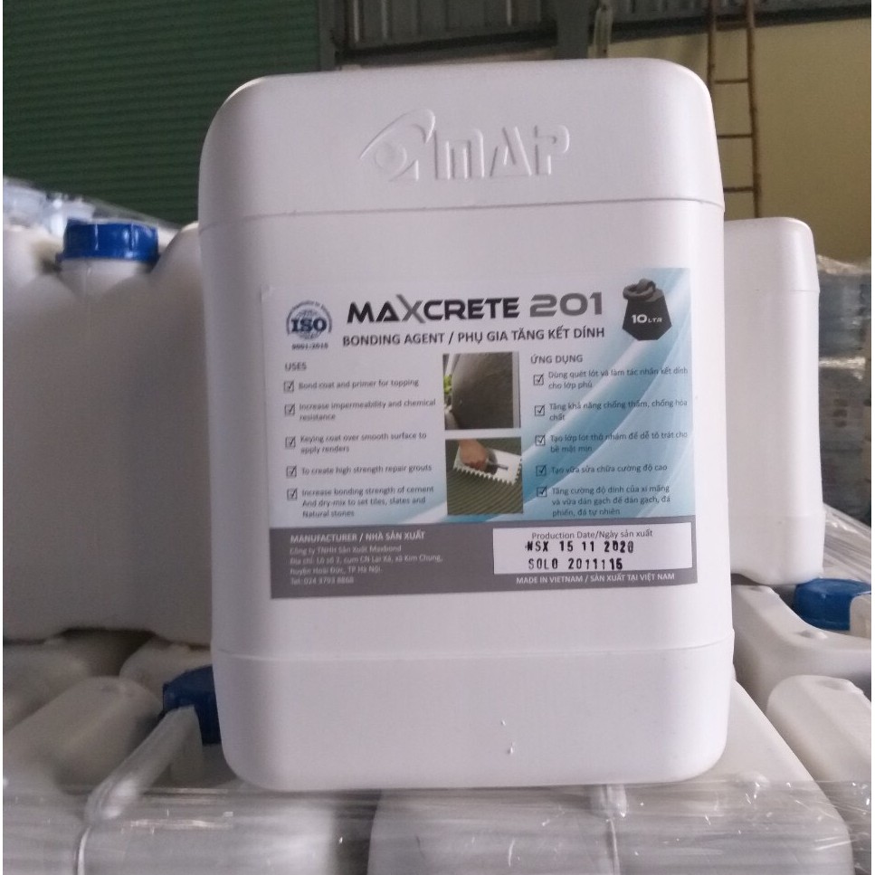 [Vữa Tự San Phẳng] 1 Bao 25KG Maxcrete 622 vữa tự san phẳng, tự chảy tự làm mịn một thành phần