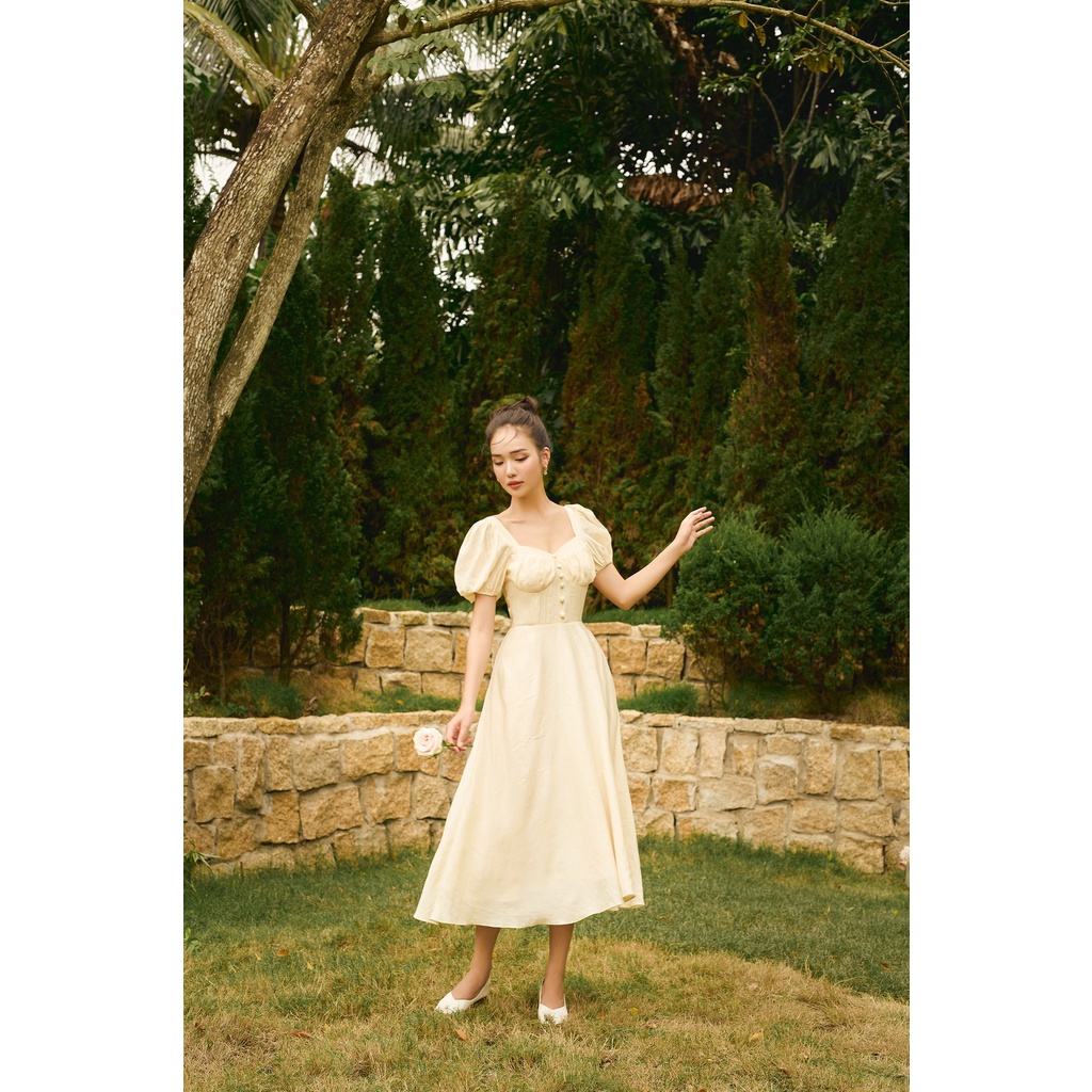 OLV - Đầm Kora Button Dress